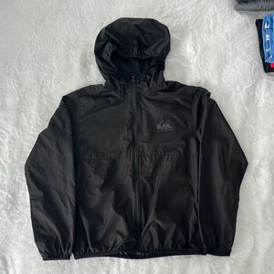 Quiksilver Jet Black Windbreaker